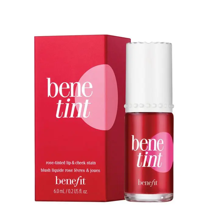 Shop Benefit Cosmetics Benetint Cheek & Lip Stain, a versatile lipstick and lip tint in a liquid formula. Buy online at the best price in Bangladesh for Lip Tints & Balms that offer a natural flush of color all day. - Lavishta
