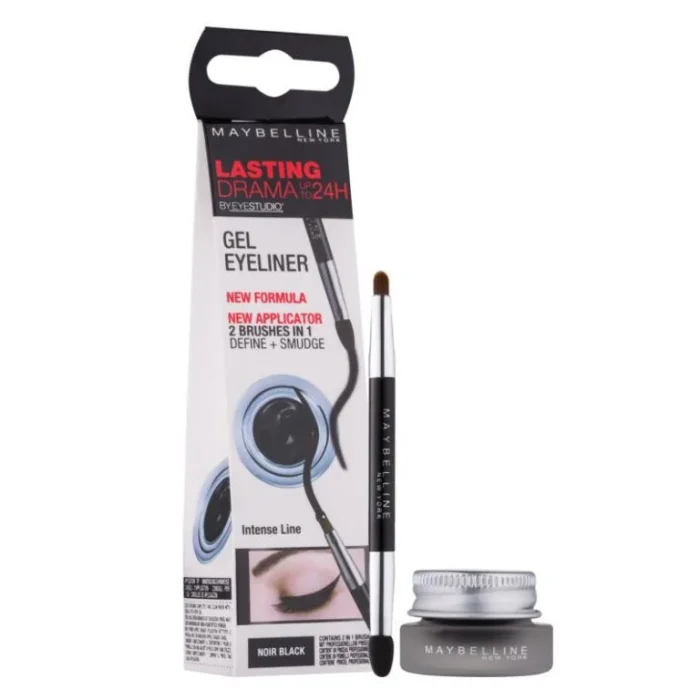 Enhance your eye makeup game with Maybelline Lasting Drama Gel Liner. Get the best price in Bangladesh when you buy online. Achieve bold, long-lasting looks with this gel eyeliner. - Lavishta