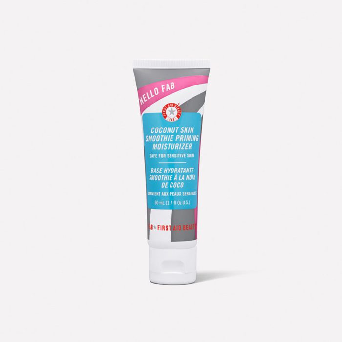 Achieve flawless skin with First Aid Beauty's Hello Fab Coconut Skin Smoothie Priming Moisturizer. This skin care essential doubles as a face primer, leaving your skin matte and flawless. Buy online for the best price in Bangladesh! - Lavishta