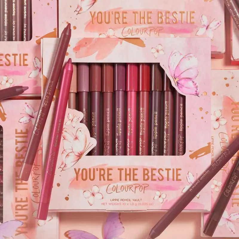 Discover the ultimate lipstick and lip liner set with the Colourpop Lippie Pencil Vault. Buy online at the best price in Bangladesh. Perfect your pout with this must-have collection! - Lavishta