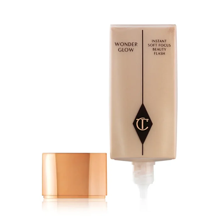 Achieve a radiant, dewy complexion with Charlotte Tilbury Wonderglow Face Primer. Shop the best price in Bangladesh for this must-have face makeup online. Perfect for a flawless base! - Lavishta