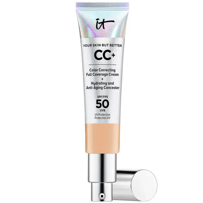Shop the best price in Bangladesh for It Cosmetics CC+ Cream Full-Coverage Foundation with SPF 50+. Get your hands on this liquid face makeup foundation online today! - Lavishta