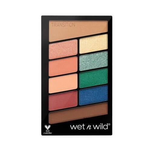 wet n wild color icon eyeshadow 10 pan stop