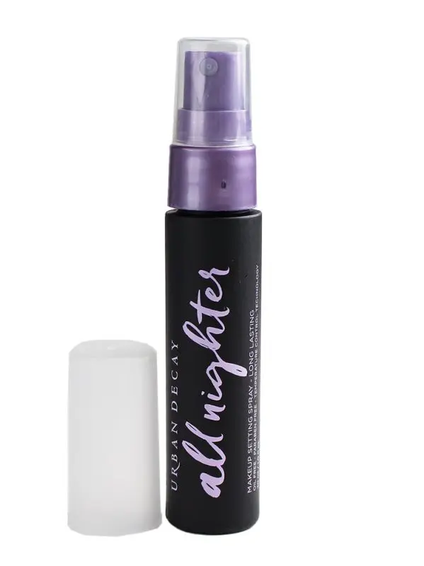 urban decay all nighter setting spray travel
