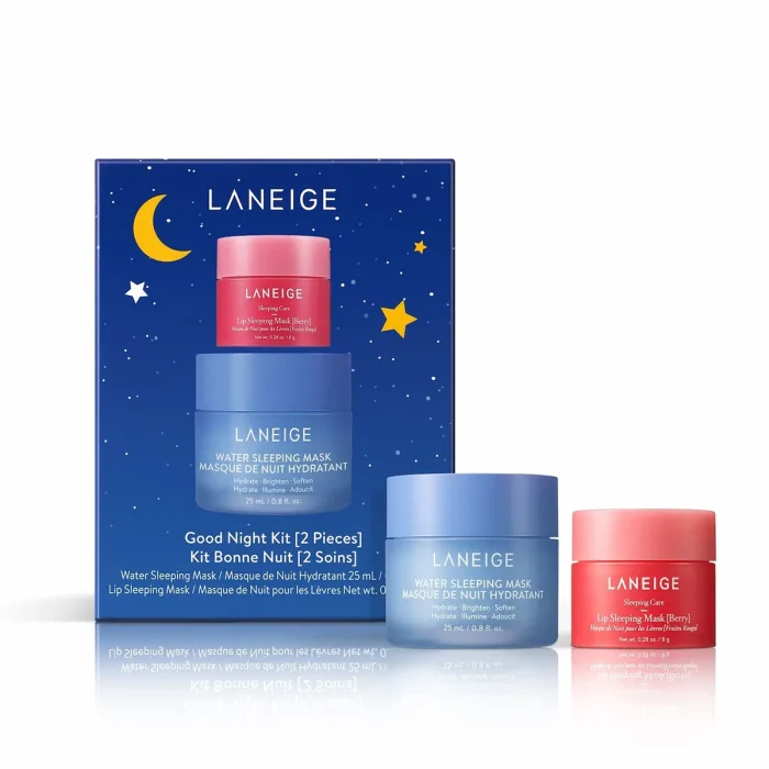 Shop the Laneige Good Night Kit, a must-have K-Beauty face care set, online at the best price in Bangladesh. Transform your nighttime routine with this luxurious skincare collection. Buy now! - Lavishta