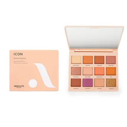Shop the Absolute New York Bronze Summers Icon Eyeshadow Palette online at the best price in Bangladesh. Elevate your eye makeup game with this versatile palette. Buy now! - Lavishta