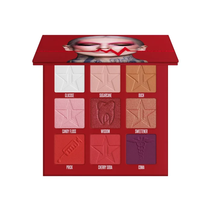 Shop the Jeffree Star Blood Sugar Mini eyeshadow palette online at the best price in Bangladesh. Elevate your eye makeup game with this stunning palette. Buy now! - Lavishta