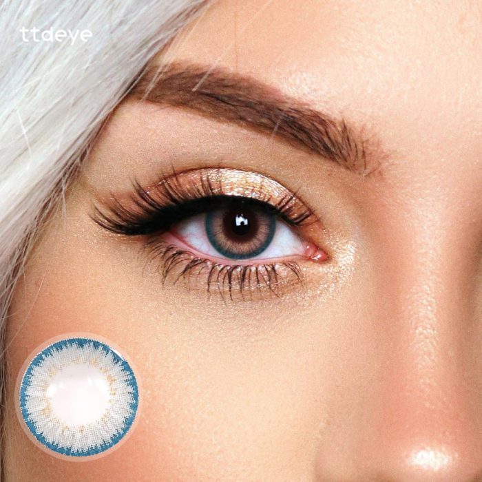 Transform your eye makeup look with Ttdeye Pony Grey-blue lenses set. Buy online at the best price in Bangladesh. Elevate your style now! - Lavishta