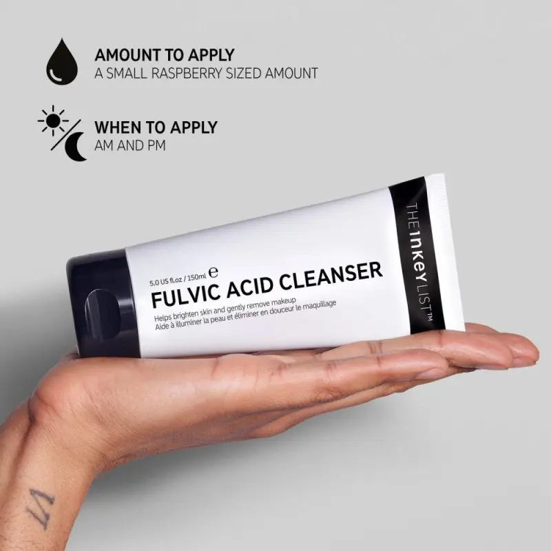 the inkey list fulvic acid cleanser 50ml