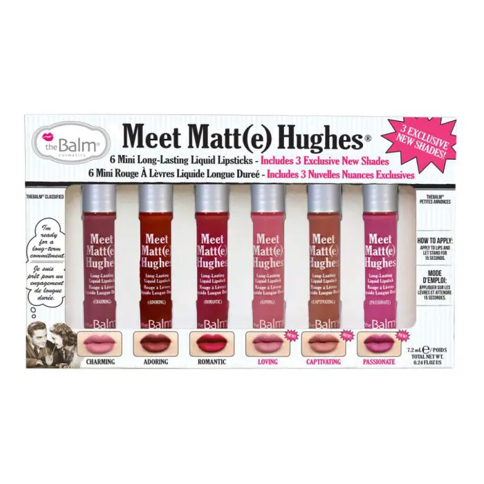 The Balm - Meet Matte Hughes Set - Volume-3-charming Lavishta