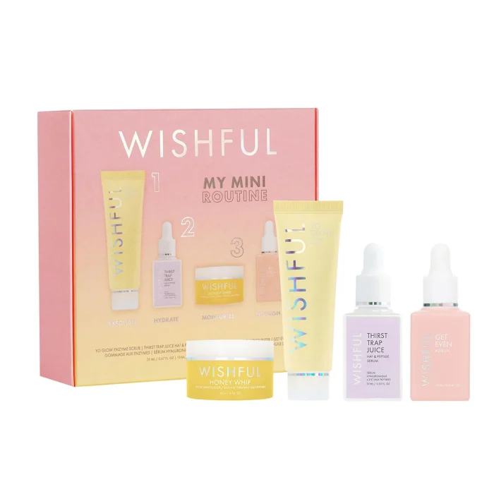 Shop the Wishful My Mini Routine set for all your skin care and face care needs. Buy online at the best price in Bangladesh. Elevate your skincare routine today! - Lavishta