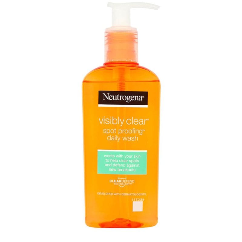 neutrogena visibly clear spot proofing daily