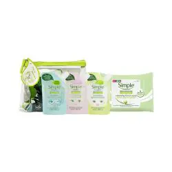 Achieve flawless skin with our Simple Safe Travels Skin Care Set. Perfect for your face care routine. Buy online at the best price in Bangladesh. Experience the ultimate skincare solution today! - Lavishta