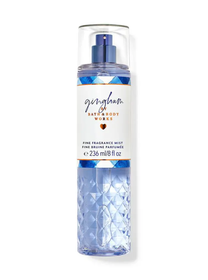 bath and body fine fragrance mist gingham