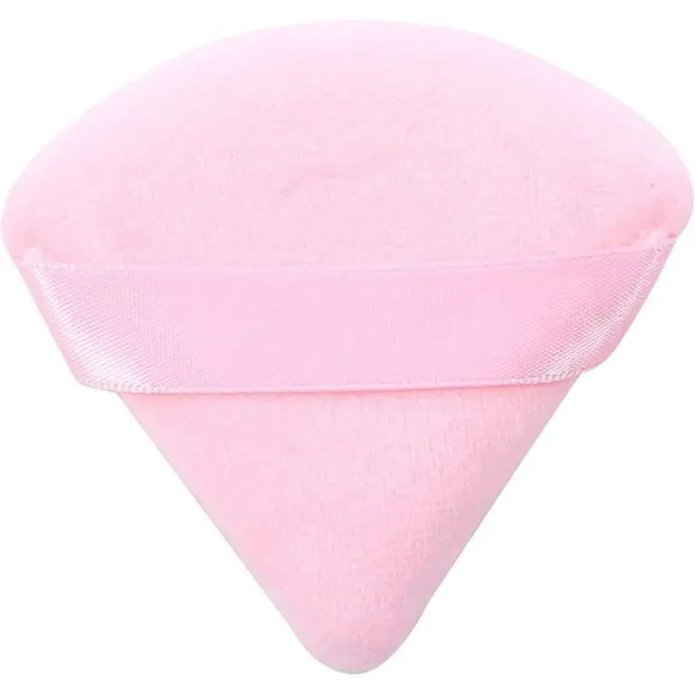 shein triangle powder puffs pink