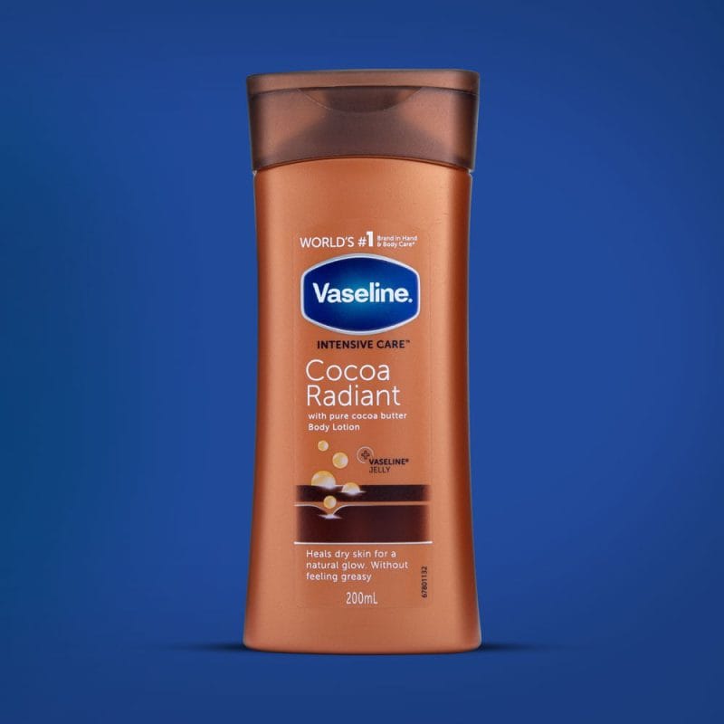 vaseline intensive care cocoa radiant body