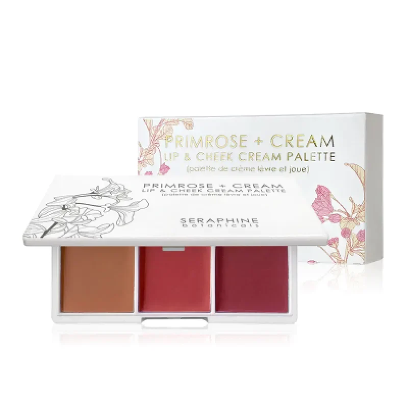 seraphine botanicals primrose cream lip and