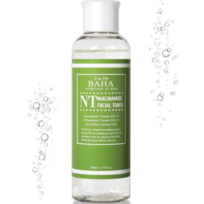 Discover the power of K-Beauty with COS DE BAHA Niacinamide 5% Facial Toner. Enhance your skincare routine with this top-rated face toner. Buy online at the best price in Bangladesh today! - Lavishta