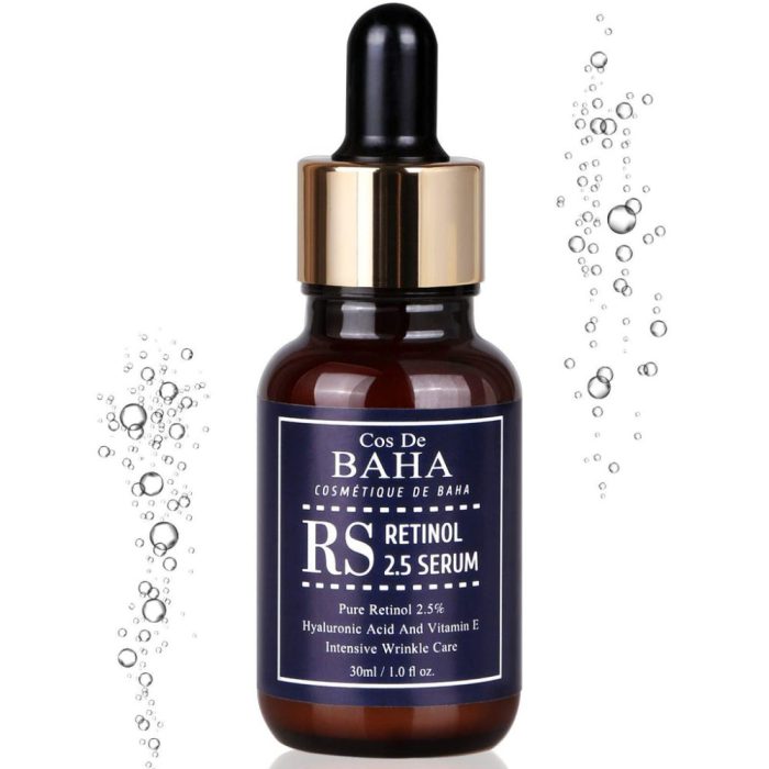 Shop COS DE BAHA Retinol 2.5% Serum, a K-Beauty face serum, online at the best price in Bangladesh. Experience the benefits of this powerful serum for radiant skin. Buy now! - Lavishta