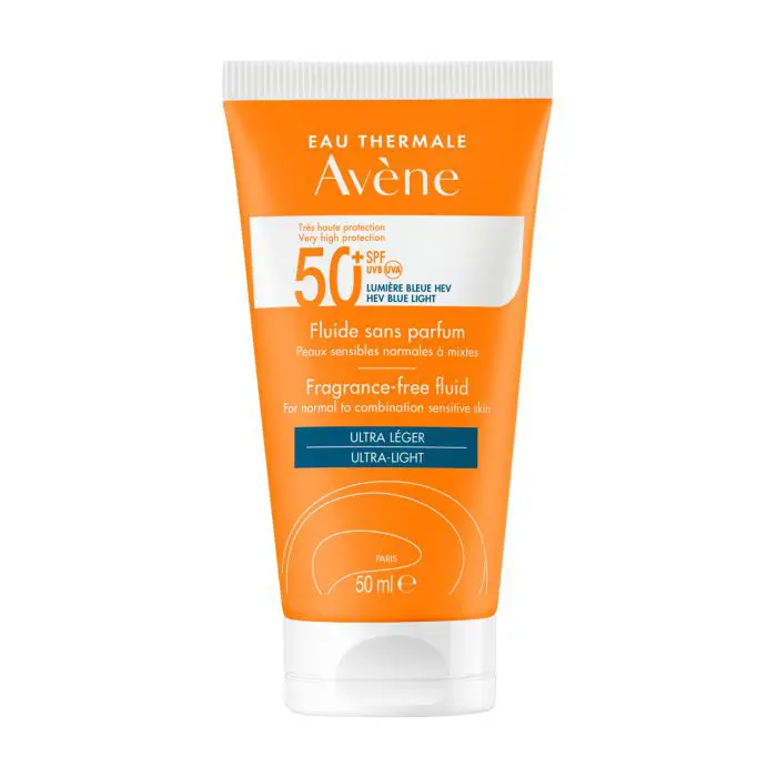 Protect your skin with Avene Very High Protection Fluid Fragrance Free SPF50+. Buy online for the best price in Bangladesh. Get top-notch skin care, sunscreen, and UV protection in one product. - Lavishta