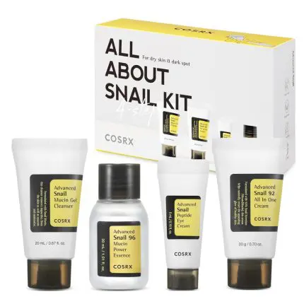 Discover the ultimate K-Beauty Face Care Set with the Cosrx All About Snail Kit 4-step. Buy online at the best price in Bangladesh for radiant skin. Treat yourself today! - Lavishta