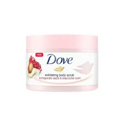 Transform your skin with Dove Exfoliating Body Scrub Pomegranate Seeds. Buy online at the best price in Bangladesh. Elevate your skin care routine with this luxurious body scrub. - Lavishta
