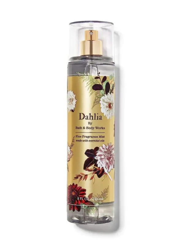 bath and body fine fragrance mist dahlia