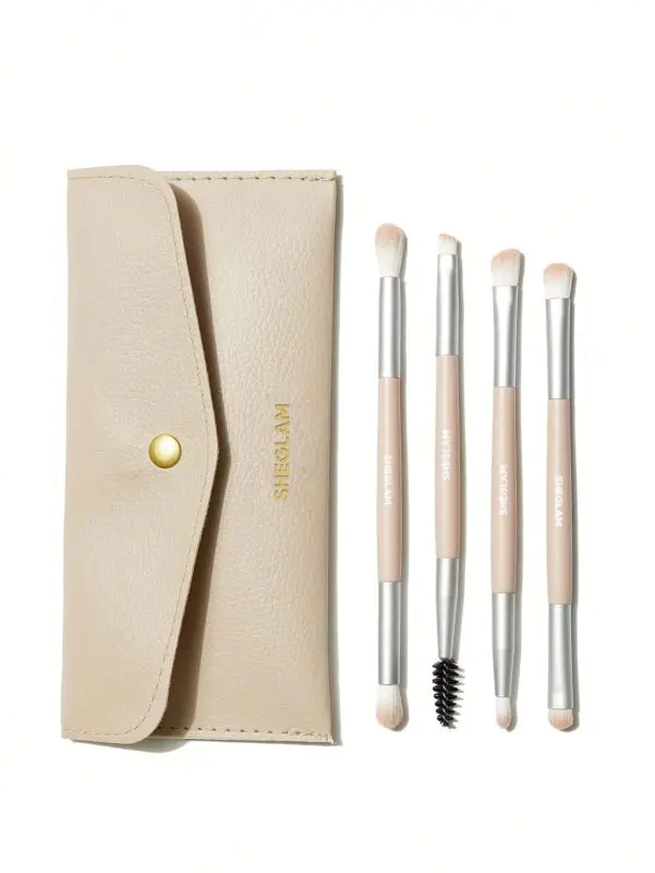 sheglam glam 101 eye essentials brush set