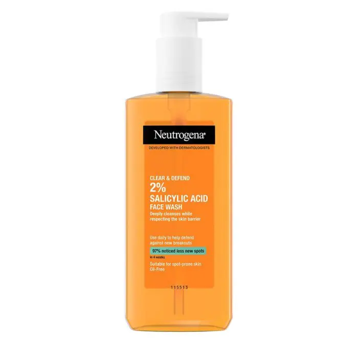 Looking for a powerful skin care solution? Try Neutrogena Clear & Defend 2% Salicylic Acid Face Wash for deep cleansing. Buy online at the best price in Bangladesh. Transform your skincare routine today! - Lavishta