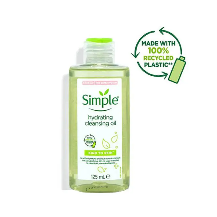 Discover the best price in Bangladesh for Simple Hydrating Cleansing Oil. This gentle oil cleanser is perfect for your skincare routine. Buy online for a nourishing cleanse. - Lavishta