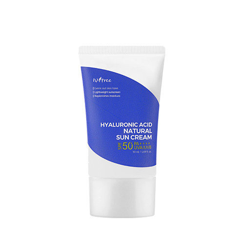 Shop ISNTREE Hyaluronic Acid Natural Sun Cream, a top-rated K-Beauty sunscreen for ultimate UV protection. Buy online at the best price in Bangladesh! - Lavishta