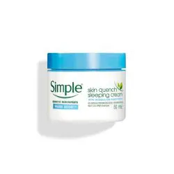 Experience the ultimate hydration with Simple Water Boost Skin Quench Sleeping Cream. This creamy skin care cream is available to buy online at the best price in Bangladesh. Try it now! - Lavishta