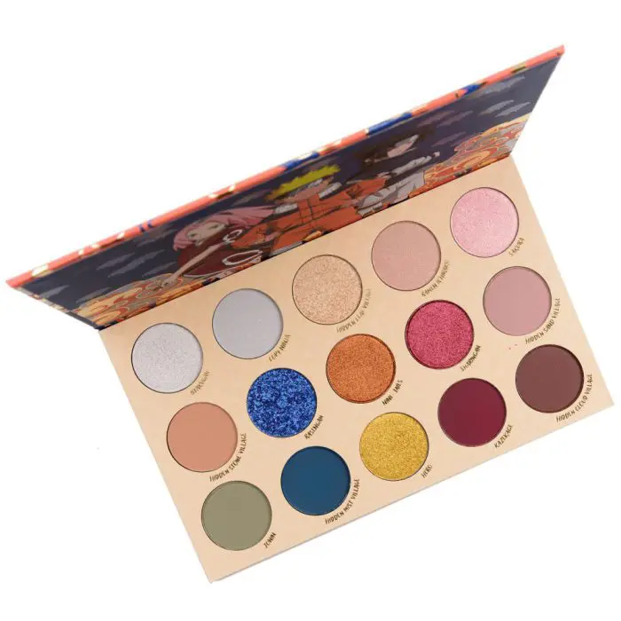 Colourpop Pressed Eyeshadow Powder Palette - Naruto Naruto - Lavishta