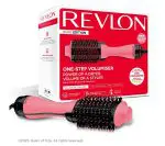 revlon one step volumiser hair styler rose