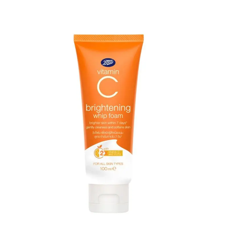 boots vitamin c brightening whip foam 100ml