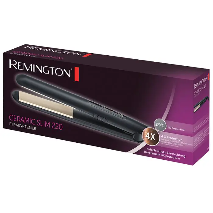 Remington - Ceramic Slim 220 Hair Straightener - S1510 - S1510 remington ceramic slim 220 hair straightener