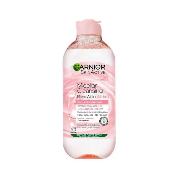 Discover the ultimate in skin care with Garnier Skin Active Micellar Cleansing Rose Water All In One. This gentle cleanser combines the power of micellar water with the soothing properties of rose water. Buy online at the best price in Bangladesh for a refreshing and effective cleansing experience. - Lavishta