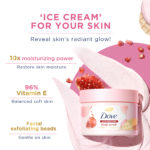 Dove - Exfoliating Body Scrub Pomegranate Seeds - 225ml - Image 2