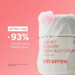 innisfree cherry blossom glow jelly cream