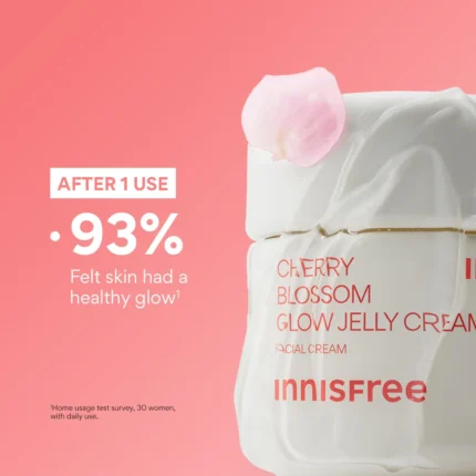 innisfree cherry blossom glow jelly cream