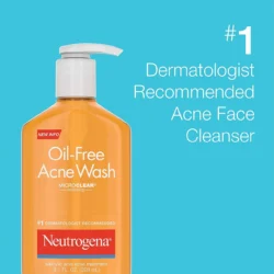 neutrogena oil free acne wash 269ml