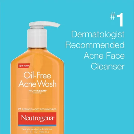 neutrogena oil free acne wash 269ml