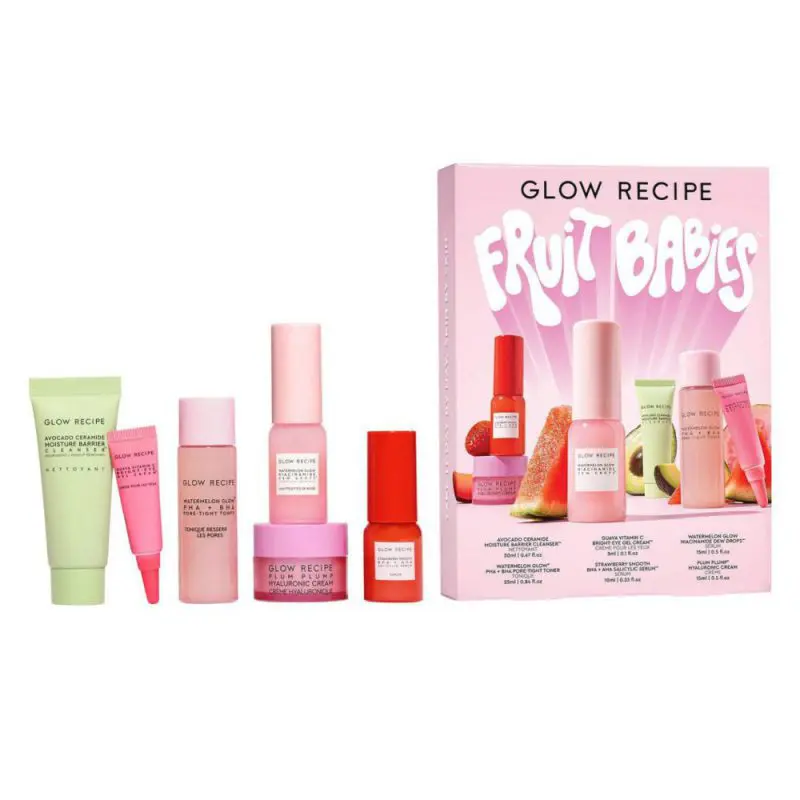 Shop the Glow Recipe Fruit Babies Bestsellers Kit for all your skin care needs. This set includes top-rated face care products. Buy online at the best price in Bangladesh today! - Lavishta
