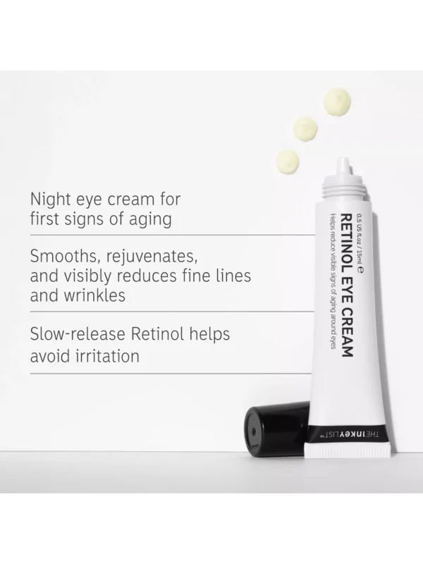 the inkey list retinol eye cream 15ml