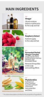 Apieu - Raspberry Hair Vinegar - 200ml - Image 5