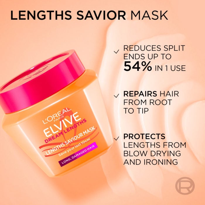 12292989-1395311377904215 L'Oreal Paris - Elvive Dream Lengths Saviour Hair Mask - 300ml - Image 1