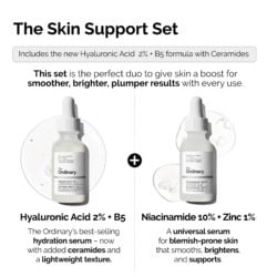 ordinary the skin support set