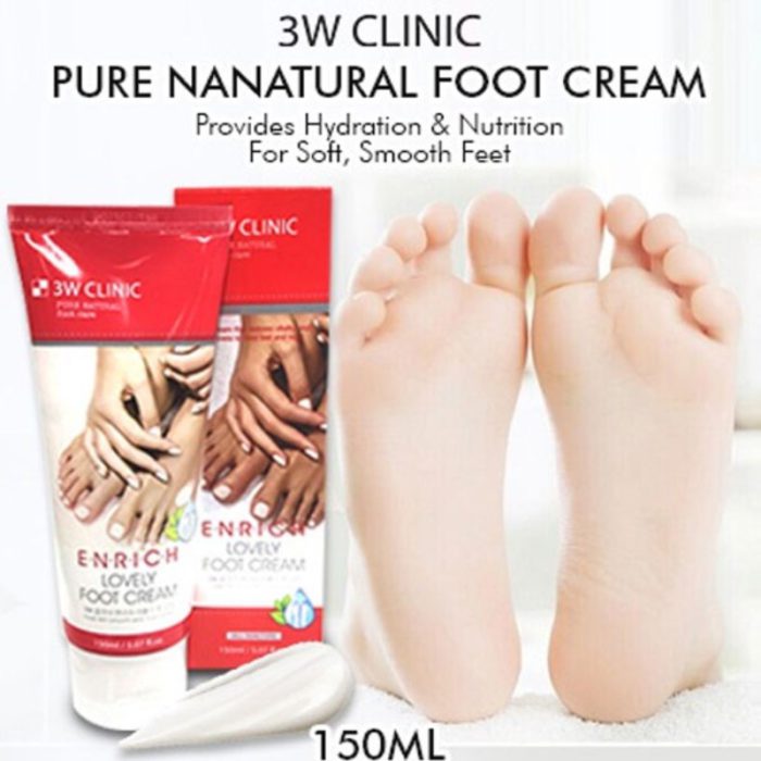 1595742976ilch7z9Q 3w clinic enrich lovely foot cream 150ml