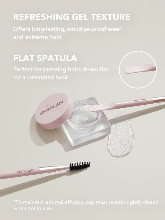16768879008bef620a0a32d0b7e908320d4a7cb195 Sheglam - Set Me Up Brow Hold - Crystal Clear - Image 1