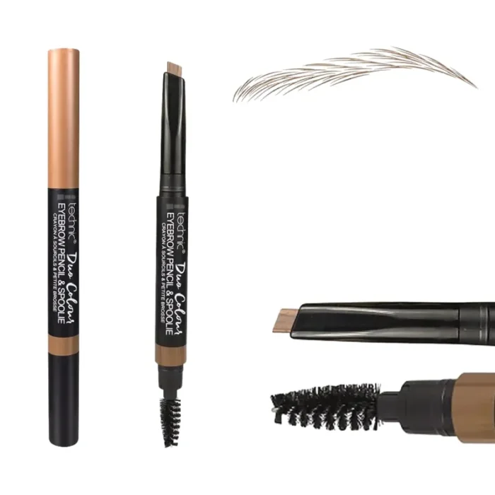1685441678846-RJVsP07YpslPcOkj_nXDW Technic - Technic Duo Colour Eyebrow Pencil & Spoolie - Bronde - Image 1